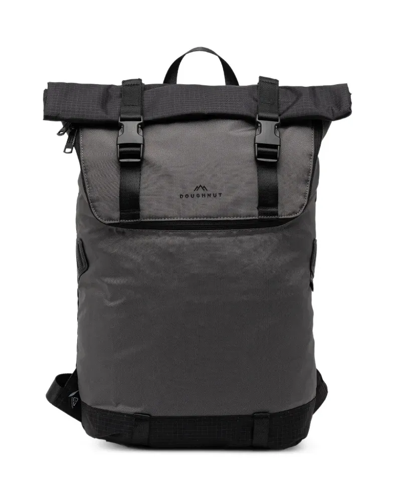 DOUGHNUT Christopher Street Cruise III roll-top backpack - Grau Grau