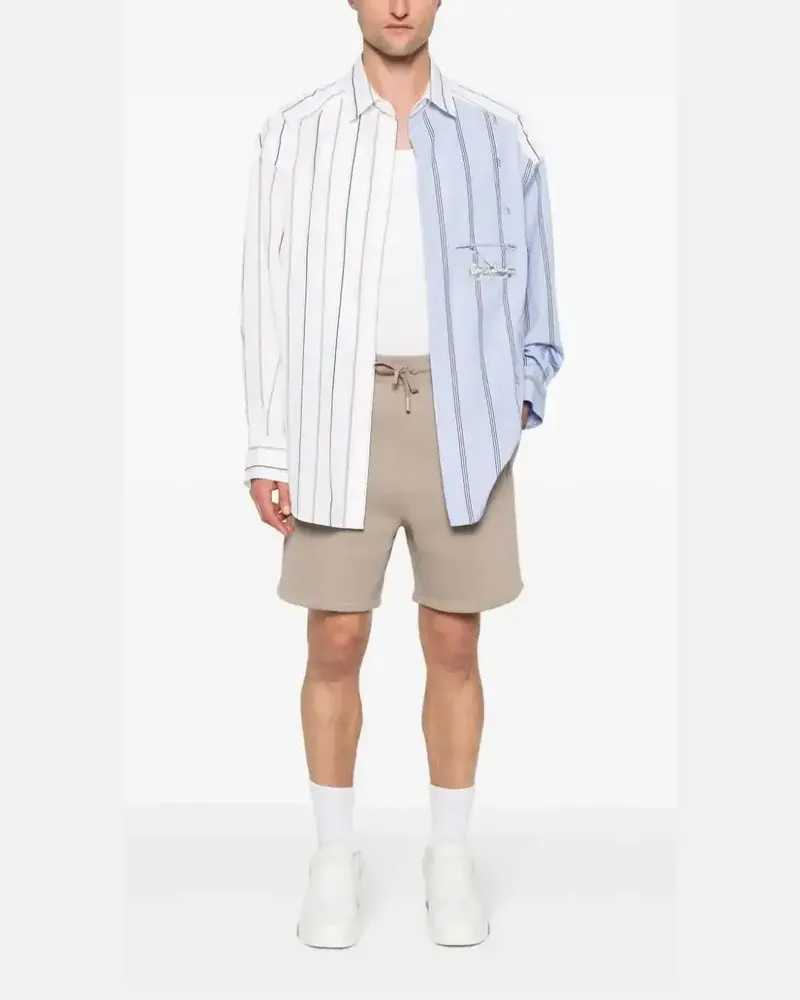 AMI Paris Ami de Coeur Joggingshorts mit Kordelzug - Nude Nude