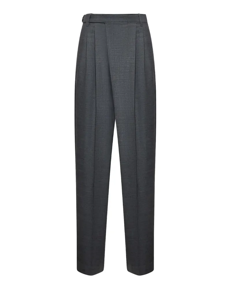 Brunello Cucinelli pleated tailored trousers - Grau Grau