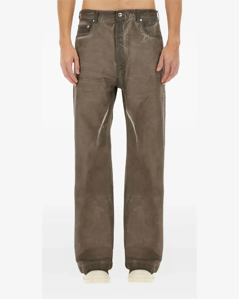 DRKSHDW by Rick Owens Geth Jeans mit Seitenstreifen - Braun Braun