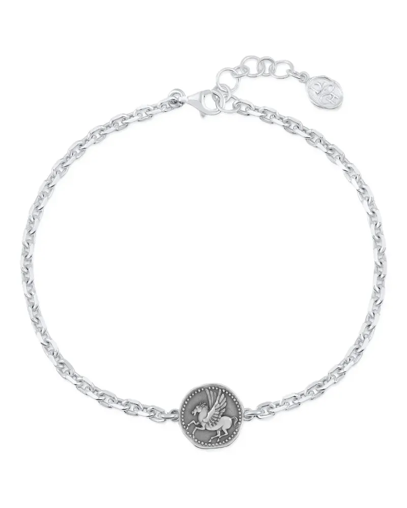 Dower & Hall Silberarmband mit Anhängern Silber