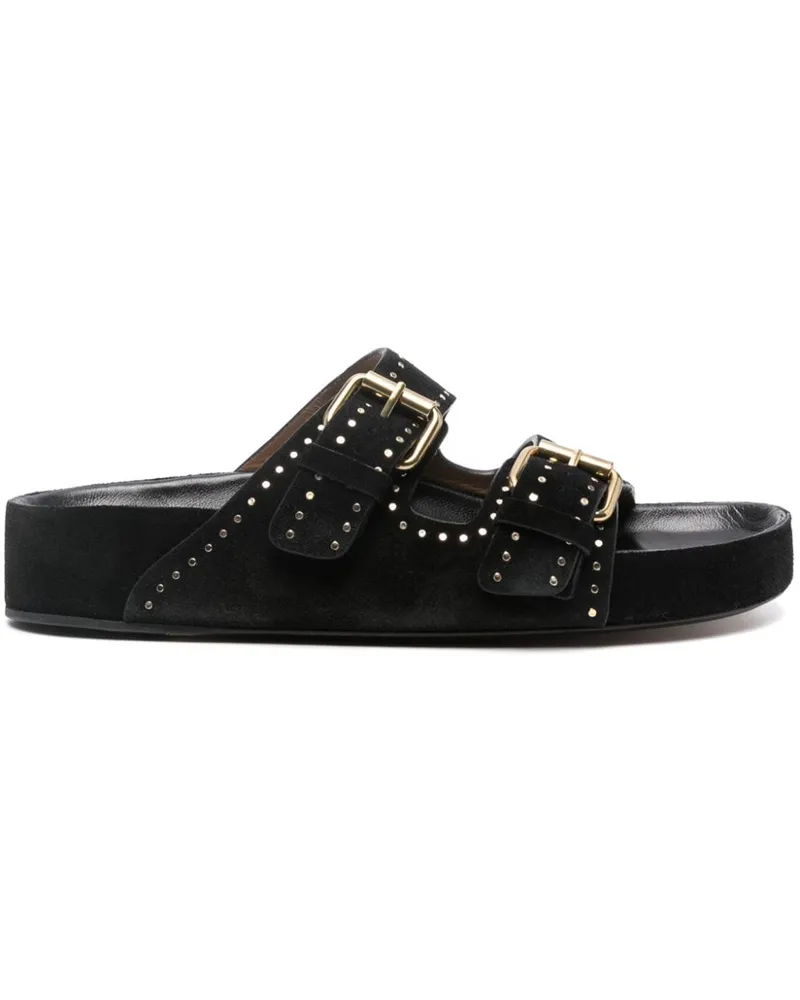 Isabel Marant Lennyo Sandalen mit Schnallen - Schwarz Schwarz