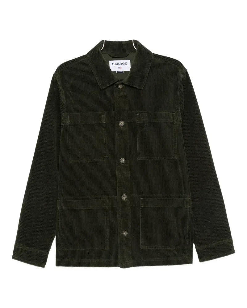 Sebago corduroy pocket jacket - Grün Grün