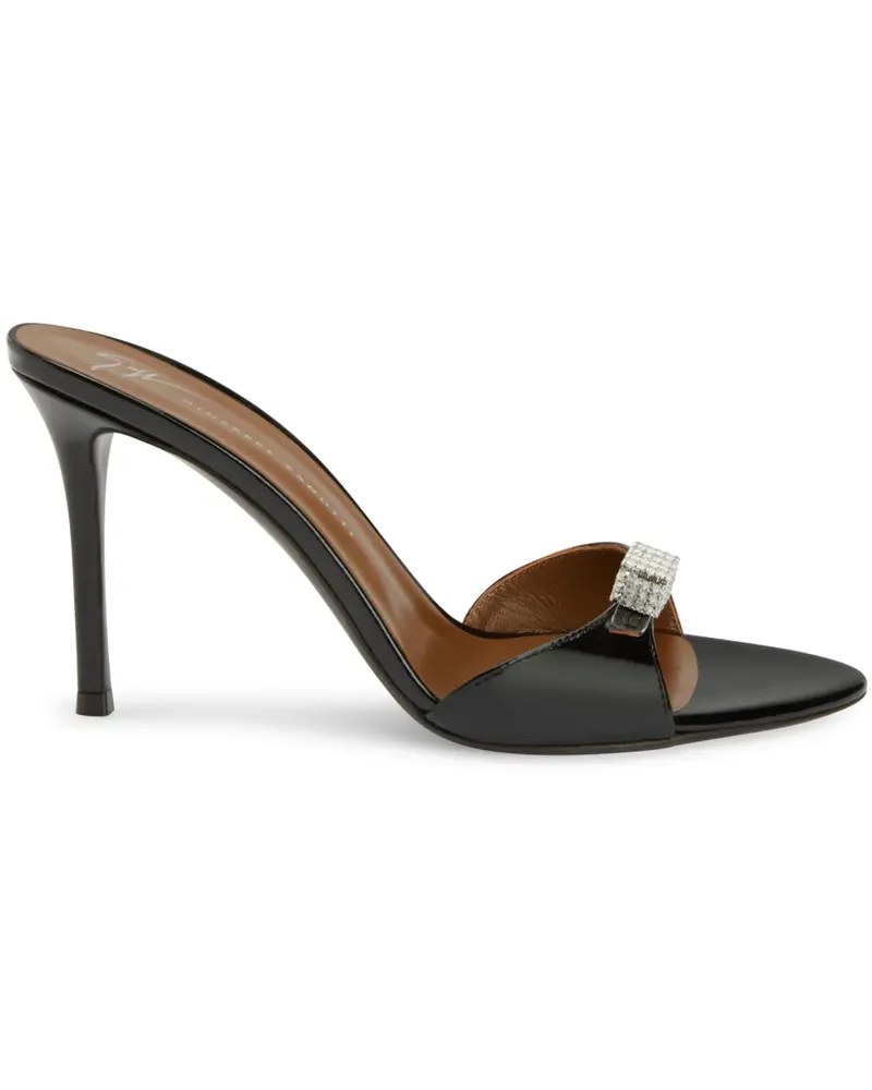 Giuseppe Zanotti Serafie Mules 90mm - Schwarz Schwarz