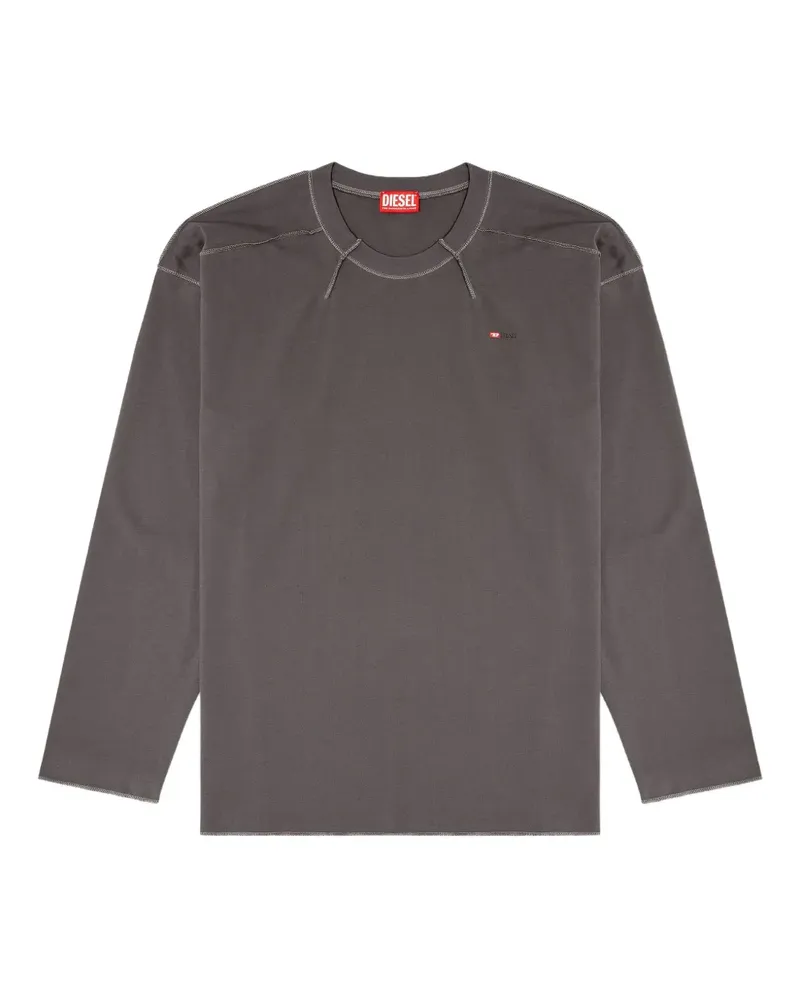 Diesel Crahor Langarmshirt - Grau Grau