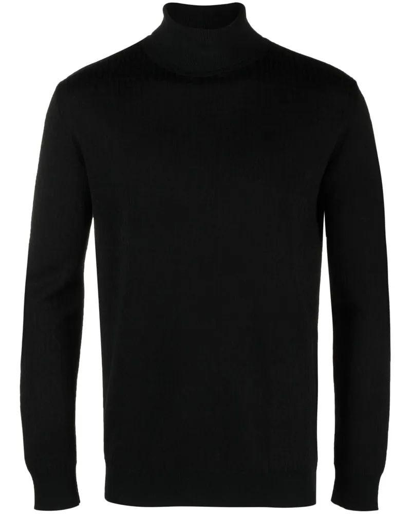 Moschino Pullover mit Rollkragen Schwarz