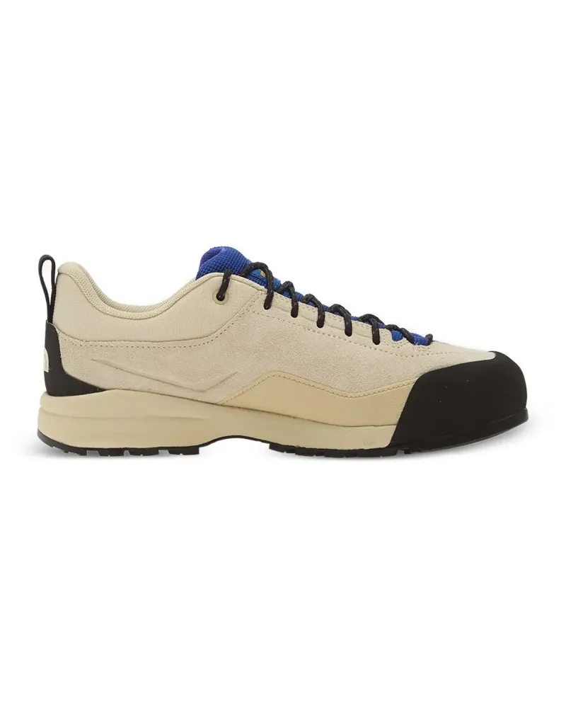 The North Face suede-panelled sneakers - Nude Nude
