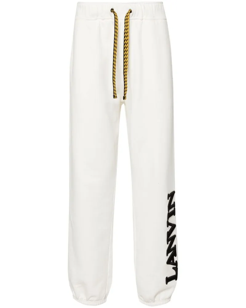 Lanvin x Future Sporthose mit Logo-Stickerei - Weiß Weiß