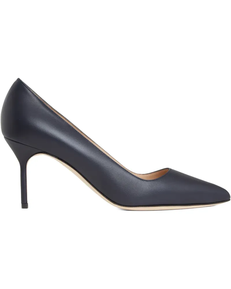 Manolo Blahnik Spitze Stiletto-Pumps 70mm - Blau Blau
