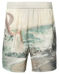 REPRESENT Shorts mit Higher Truth-Print Gelb