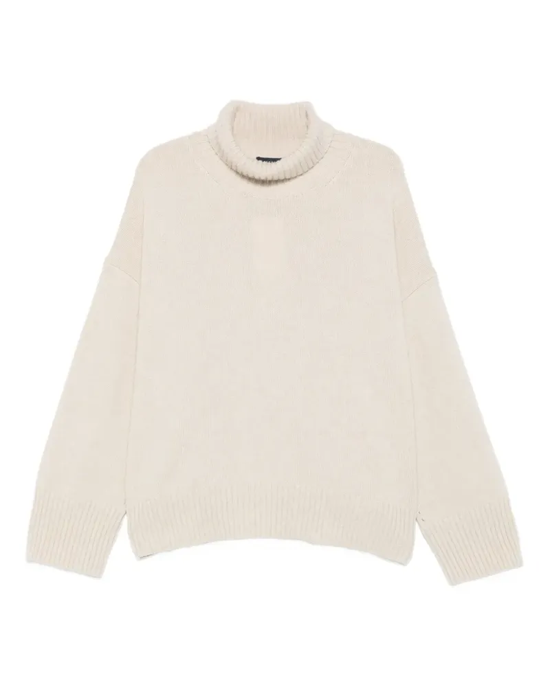 Soeur Klassischer Rollkragenpullover - Nude Nude