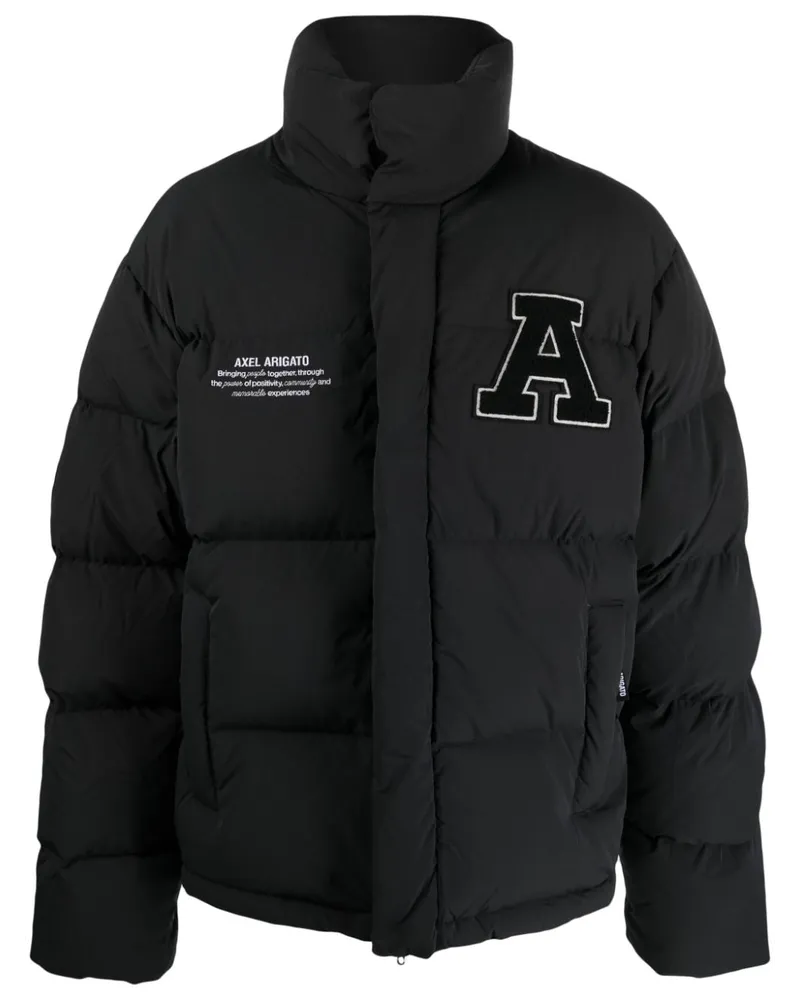 Axel Arigato Varsity Halo Daunenjacke Schwarz