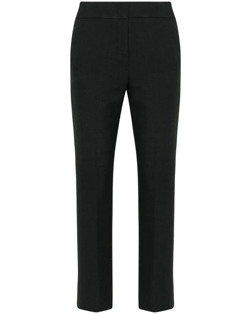 Peserico Hose mit Logo-Bund - Grau Grau