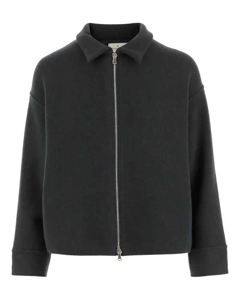 Bruno Manetti zip-front jacket - Grün Grün