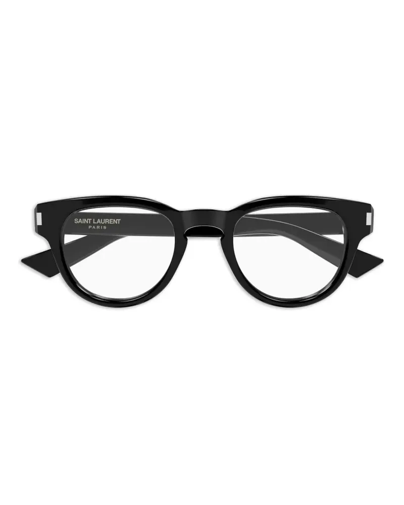 Saint Laurent round-frame glasses - Schwarz Schwarz