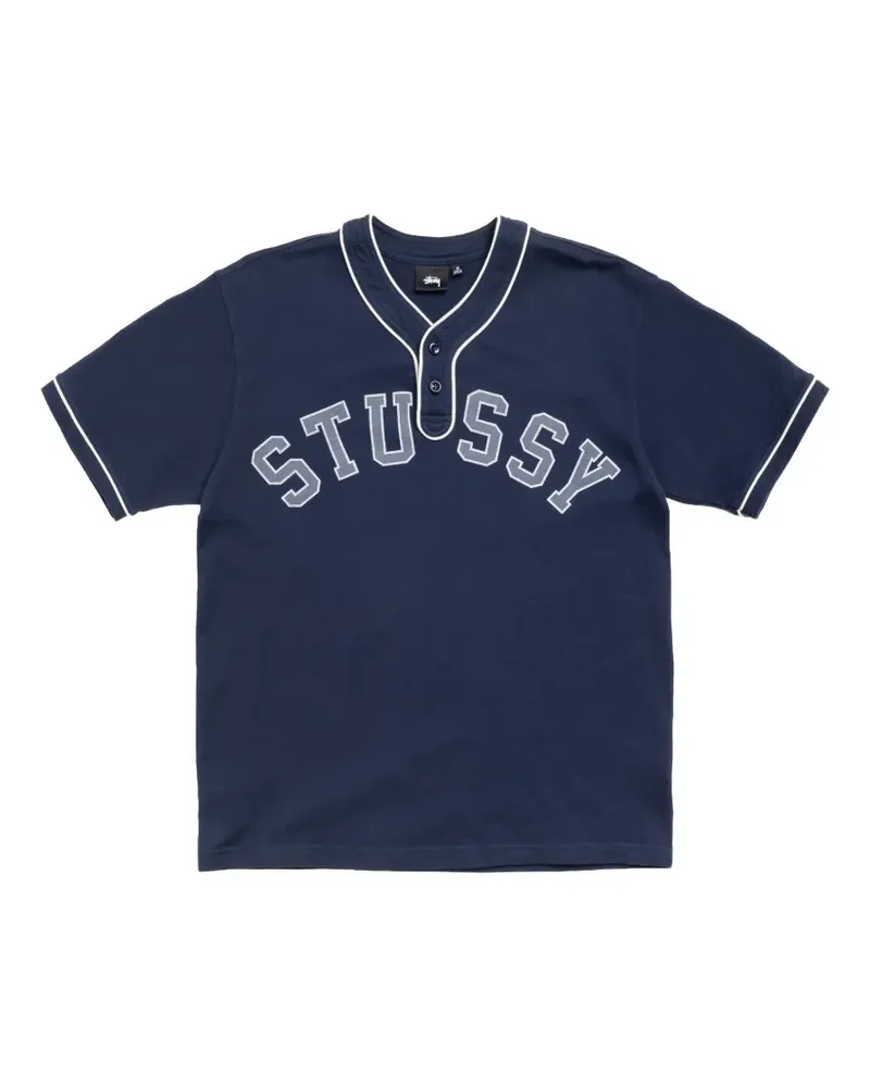Stüssy Arch Baseball-Trikot - Blau Blau