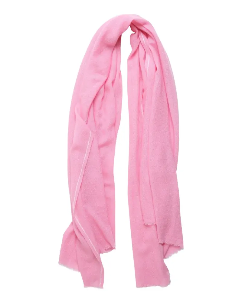 Comme des Garçons x William Welstead frayed scarf - Rosa Rosa
