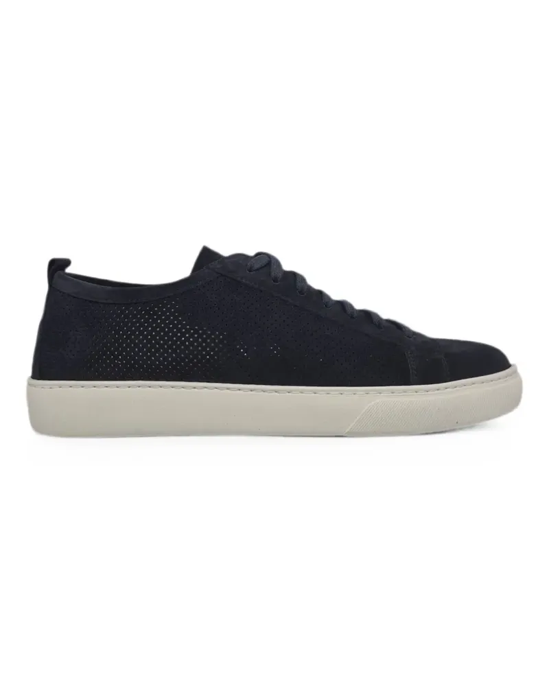 Henderson Ronny perforated-suede sneakers - Blau Blau