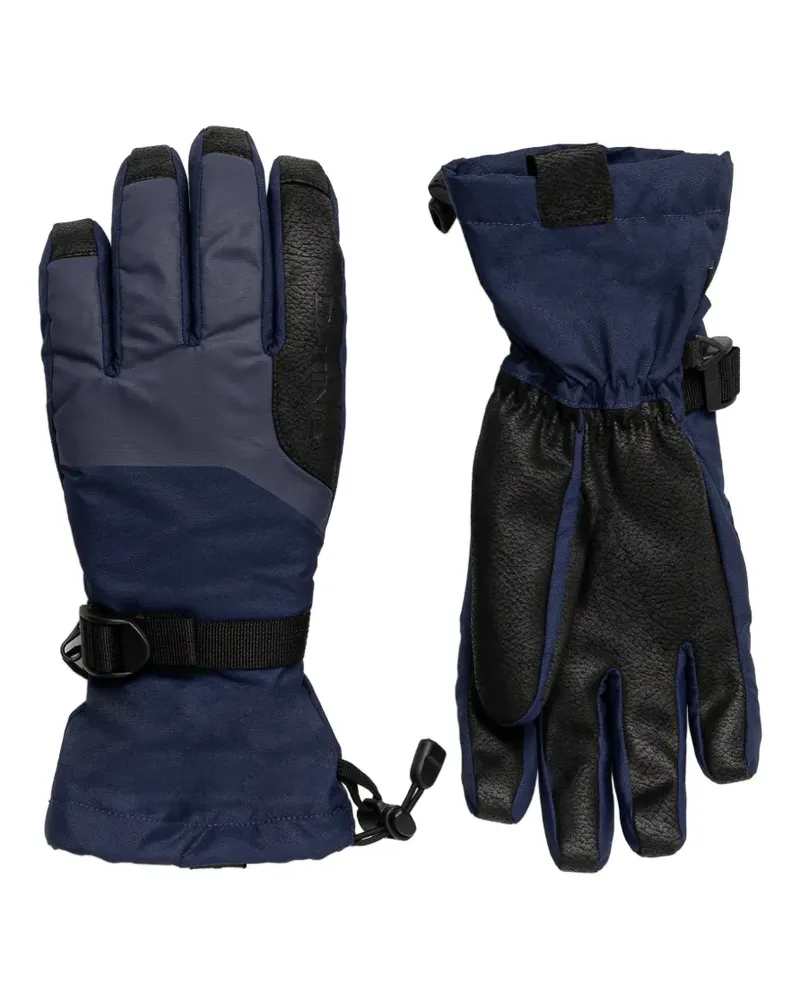Dakine Nova panelled buckled-strap ski gloves - Blau Blau
