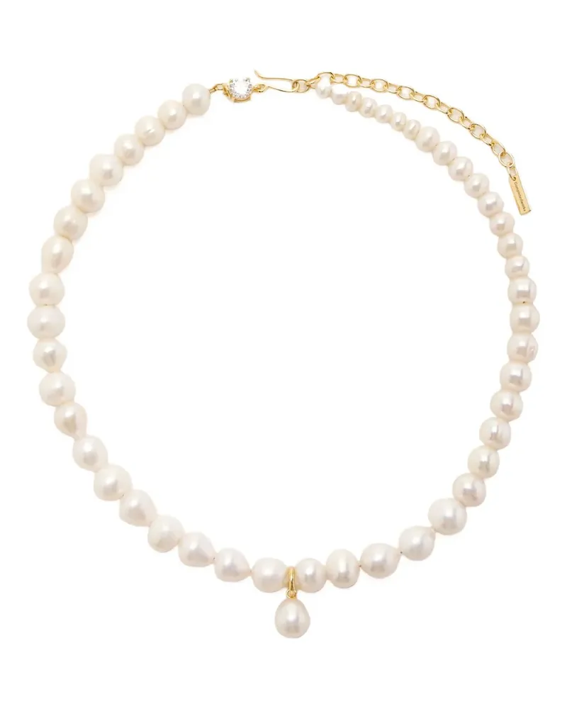 Completedworks pearl-embellished bracelet - Gold Gold