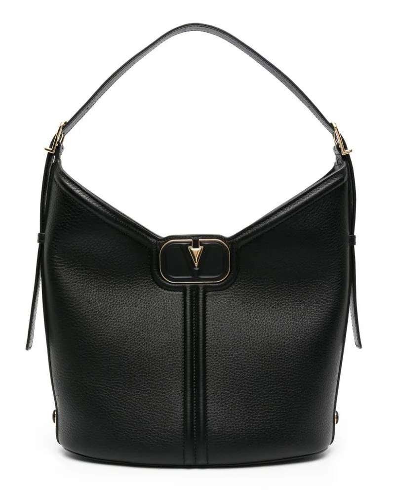 Valentino Garavani VLogo Schultertasche - Schwarz Schwarz