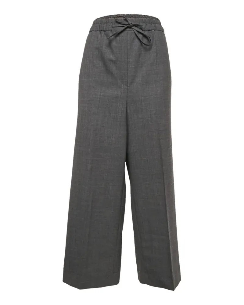 Sandro Hose mit Kordelzug - Grau Grau