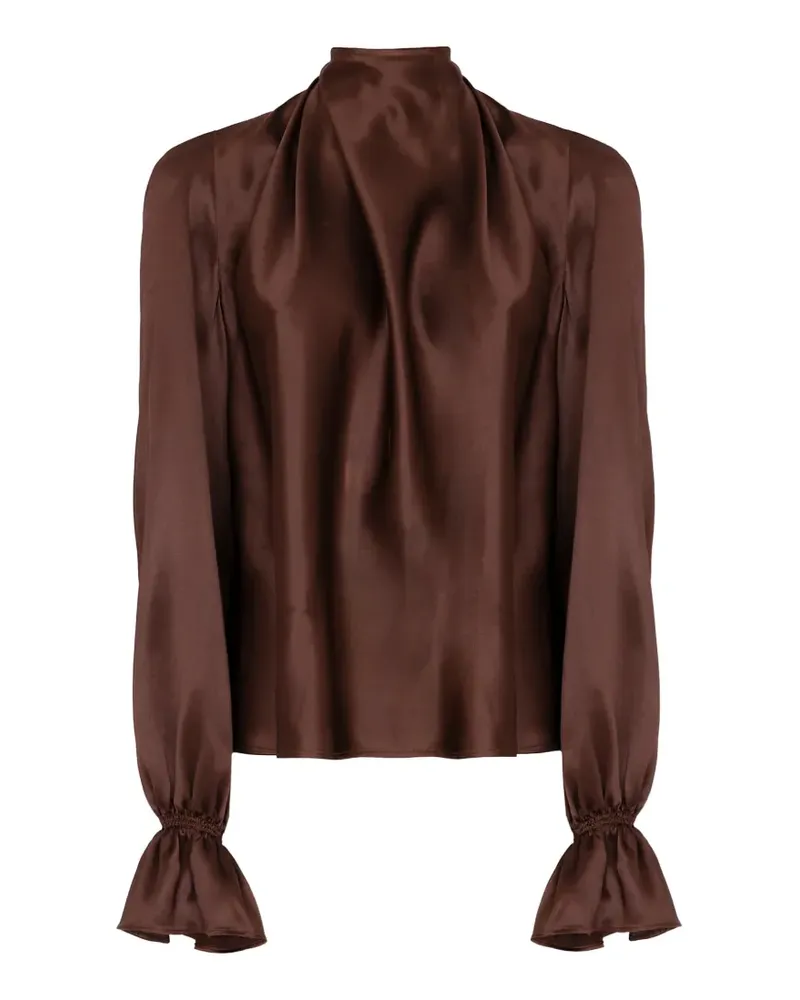Raquel Diniz Moona Bluse - Braun Braun