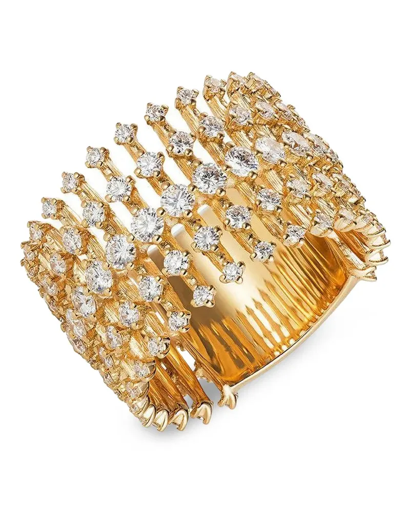 Fernando Jorge Disco Ring mit Diamanten - Gold Gold