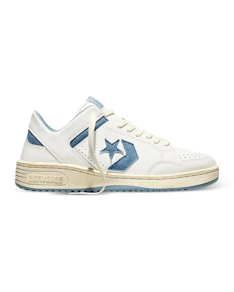 Converse x Eric Emanuel Weapon lace-up leather sneakers - Nude Nude