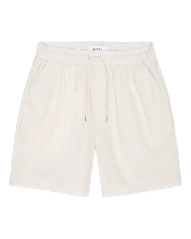 LES DEUX Otto Shorts - Weiß Weiß