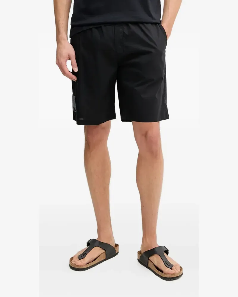 Karl Lagerfeld Shorts mit Logo-Applikation - Schwarz Schwarz