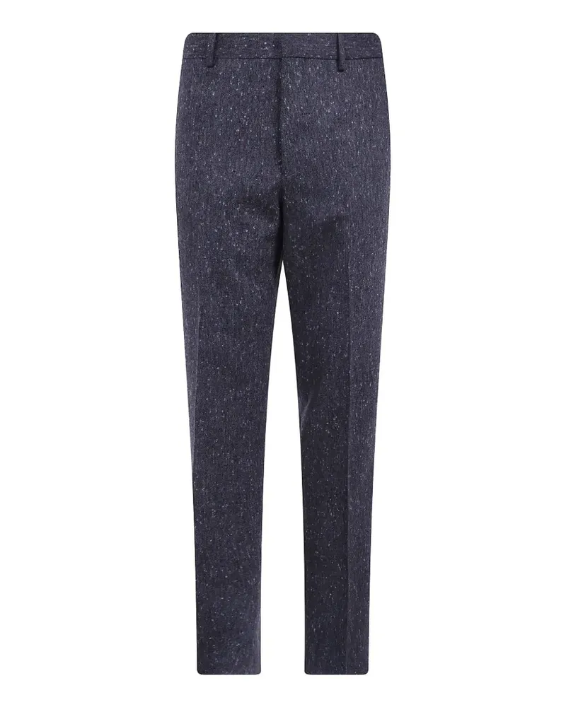 Paul Smith The Brierley - Dark Grey Donegal Wollhose - Grau Grau