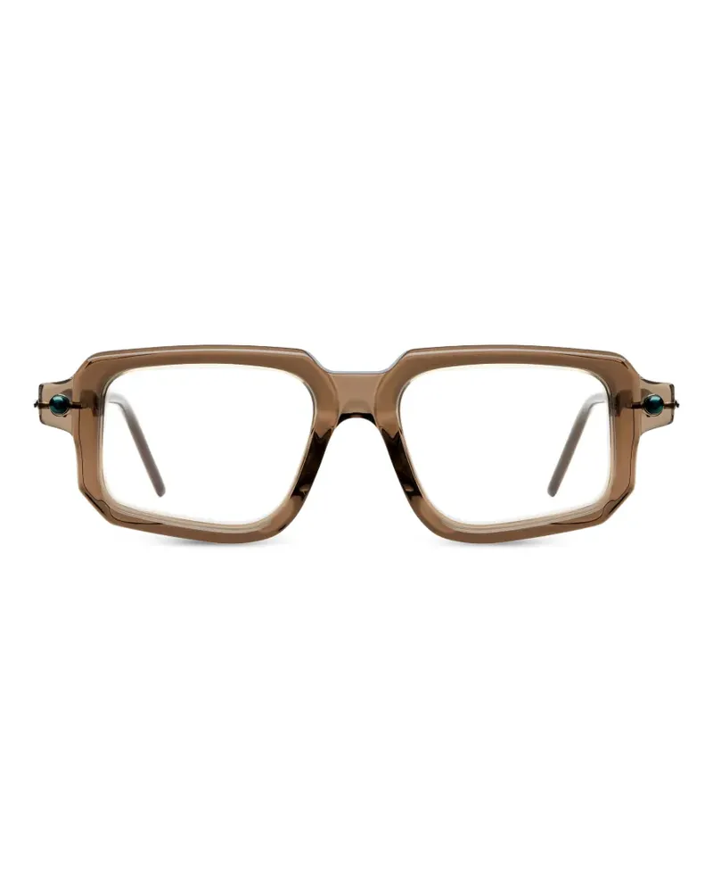 KUBORAUM square-frame glasses - Braun Braun