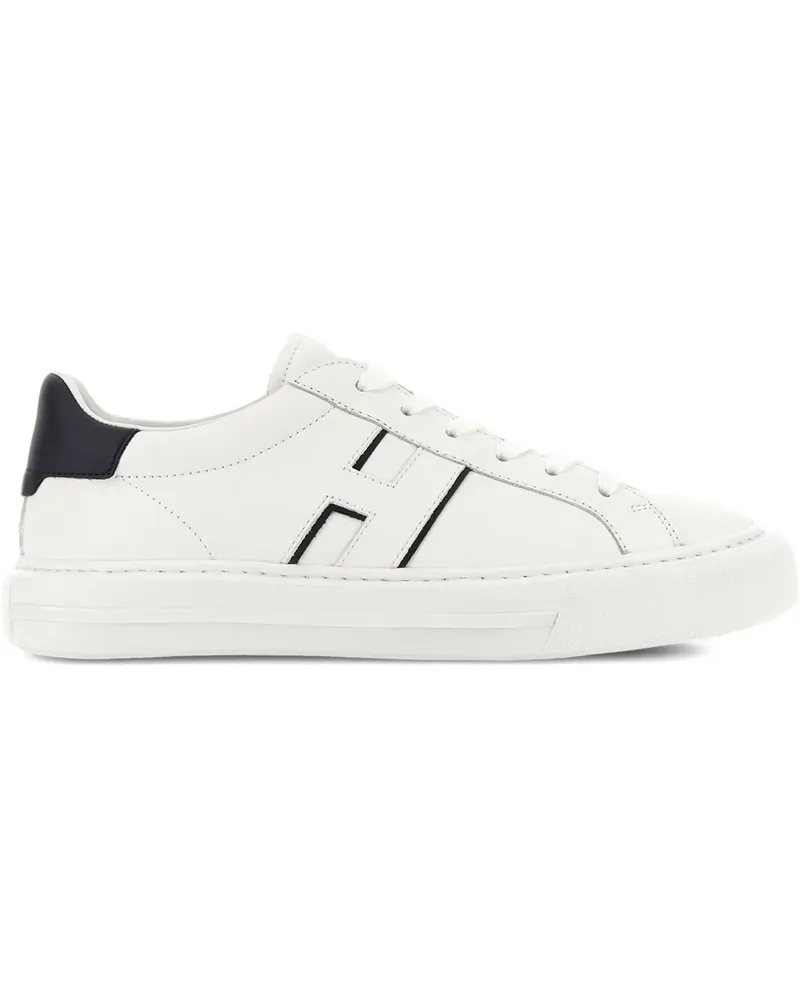 Hogan H691 Sneakers mit Logo-Verzierung - Weiß Weiß