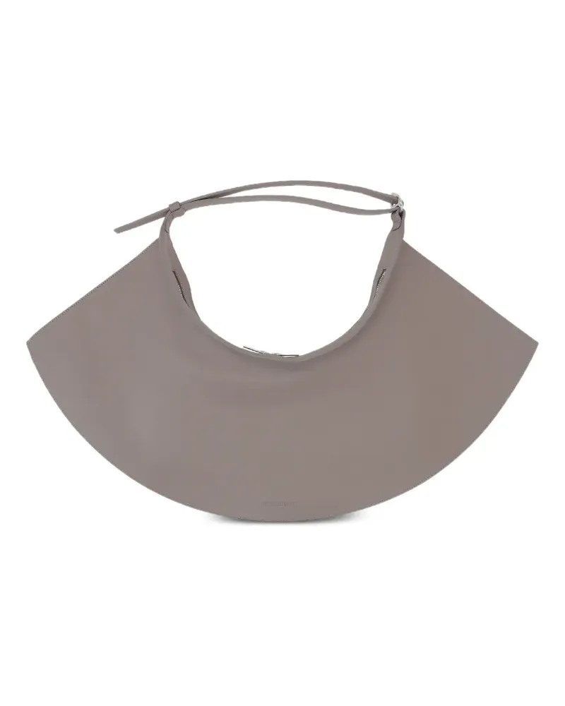 Issey Miyake Fin Schultertasche - Grau Grau