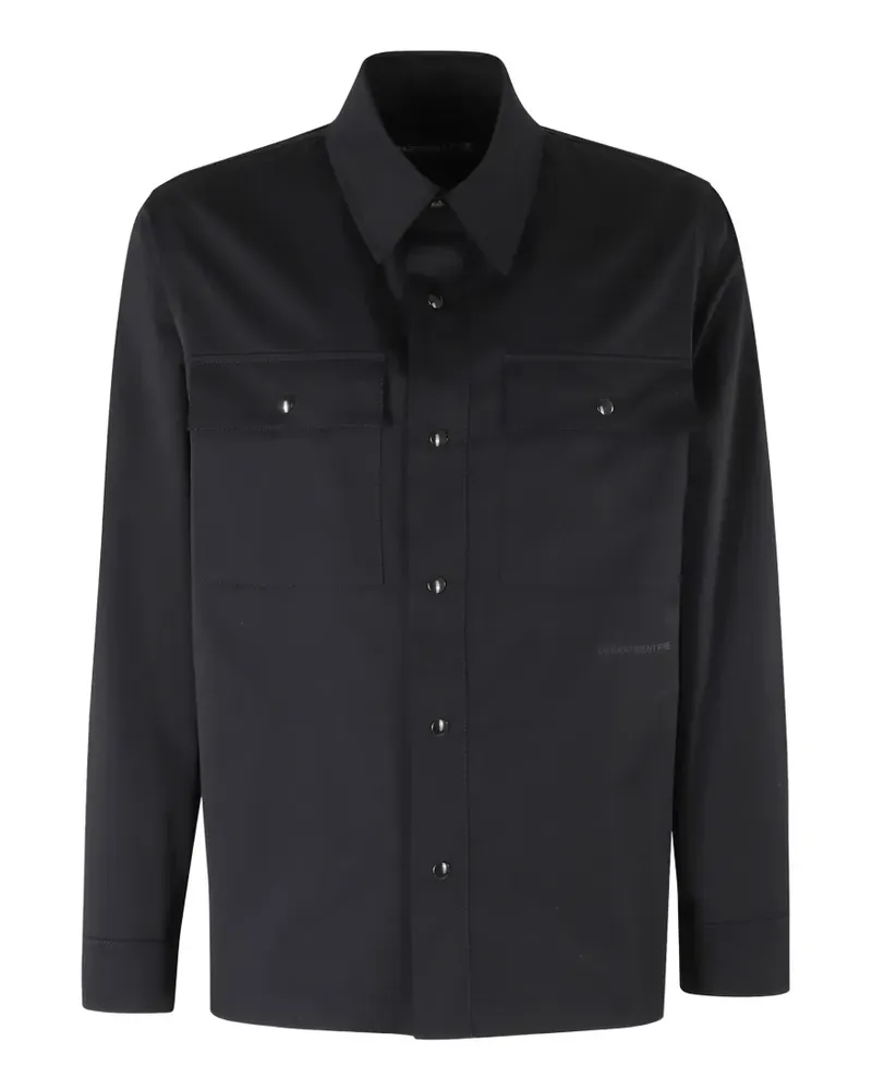 Department 5 flap-pocket shirt jacket - Schwarz Schwarz