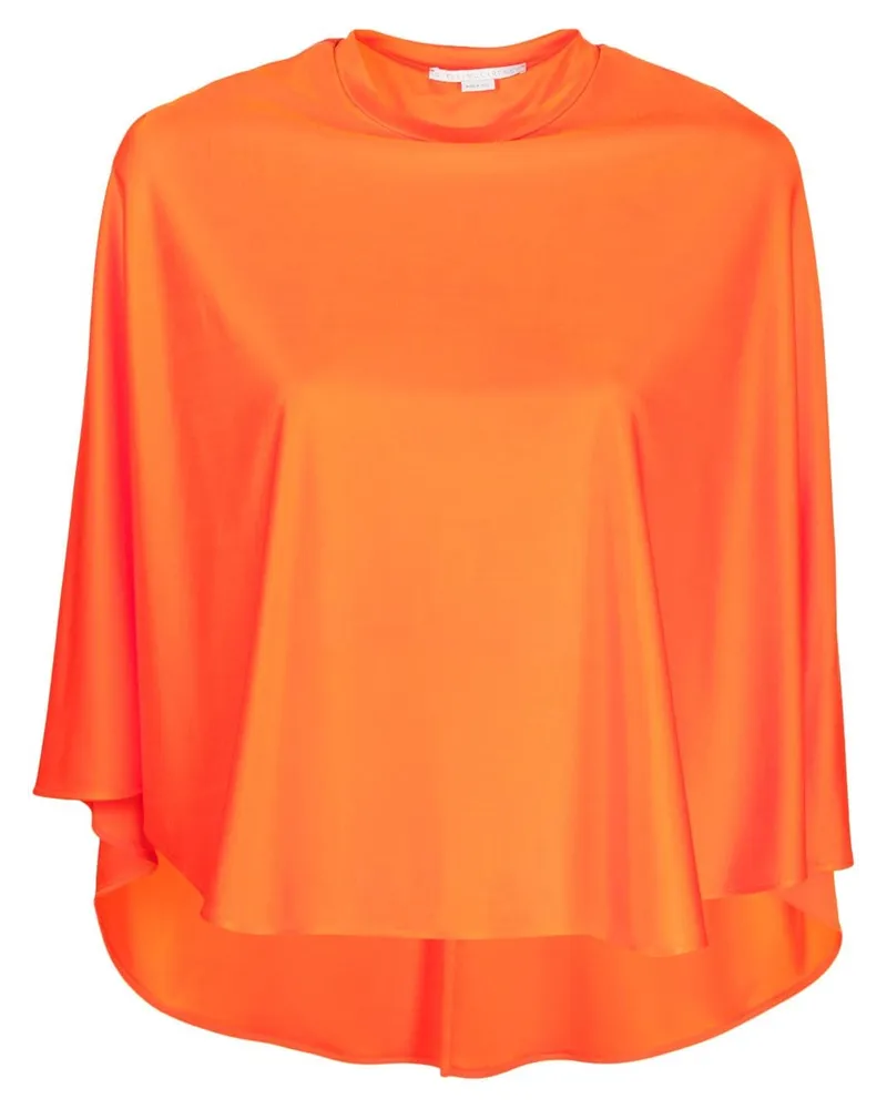 Stella McCartney Drapierte Bluse - Orange Orange