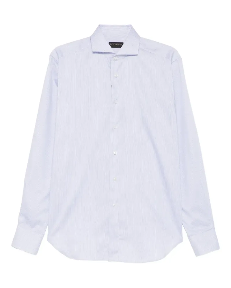 Dell'oglio Gestreiftes Hemd - Blau Blau