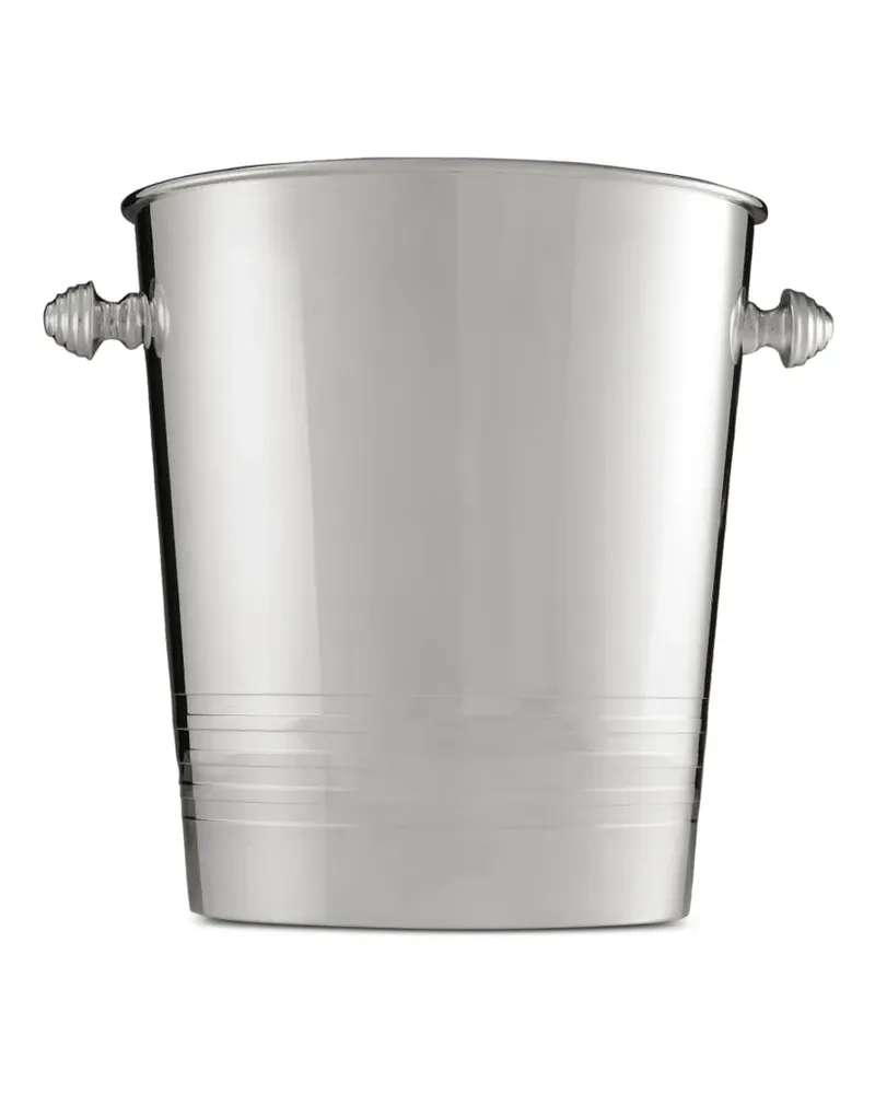 Thom Browne x Christofle 4-Bar Champagnerkühler mit geripptem Henkel - Silber Silber