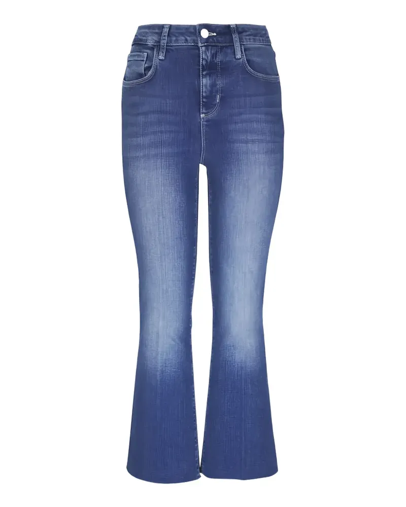 L'Agence Kendra flared cropped jeans - Blau Blau