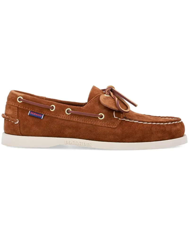 Sebago Portland Segelschuhe - Braun Braun