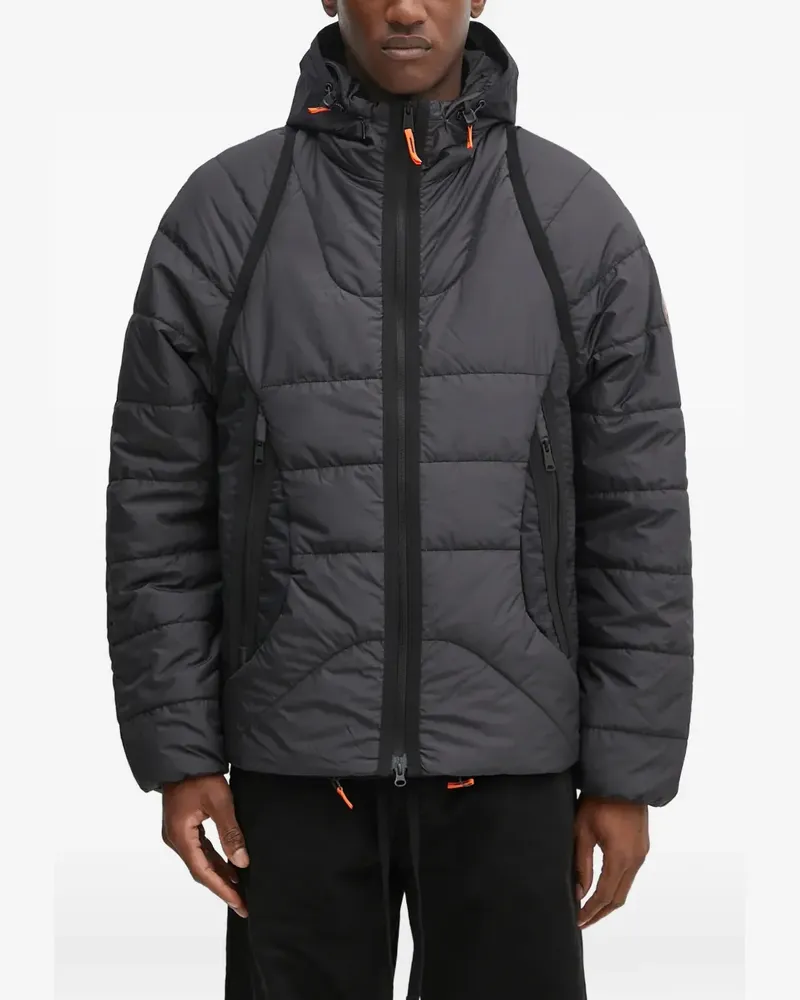 Napapijri A-Biez hooded quilted jacket - Grau Grau