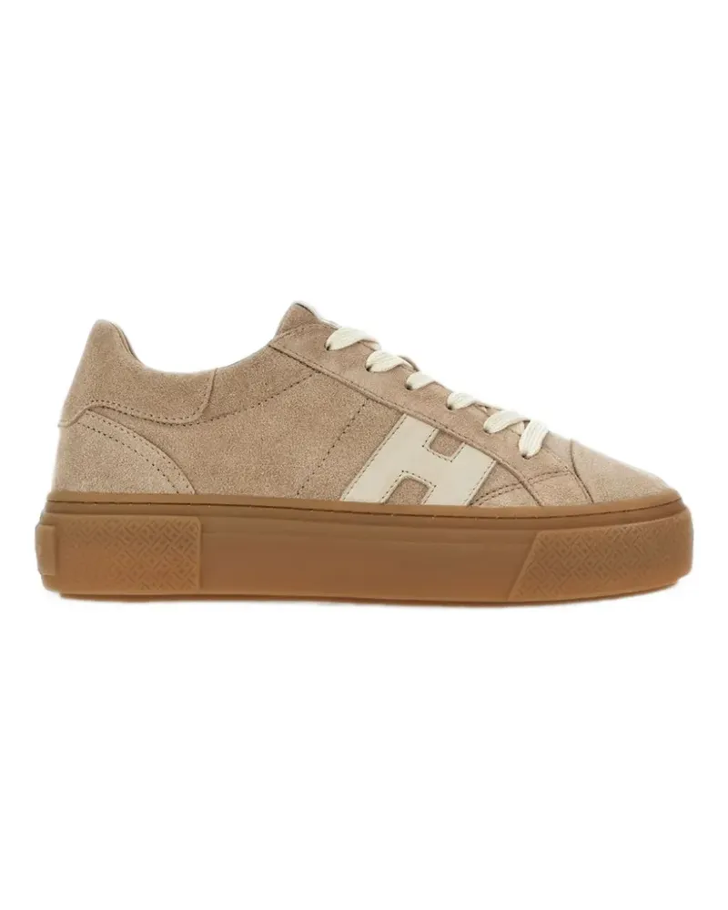 Hogan Crosswind Sneakers - Nude Nude