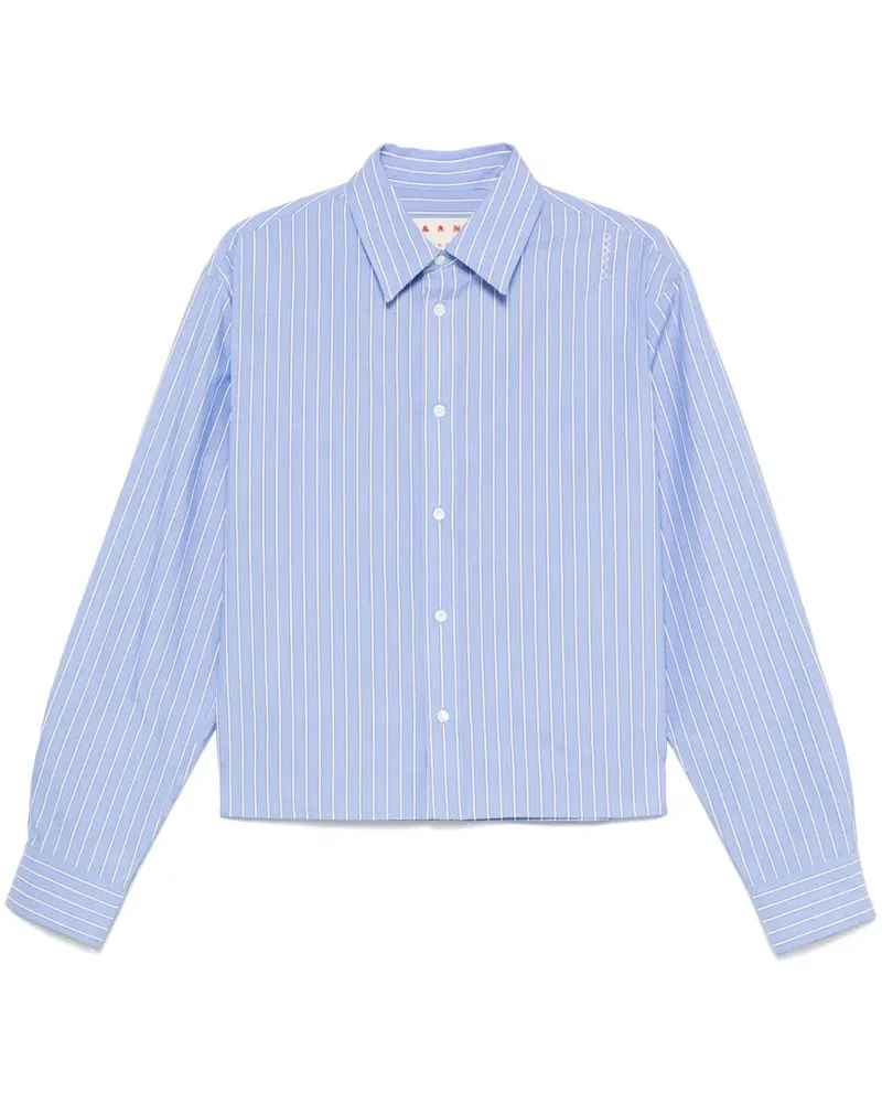 Marni Gestreiftes Hemd - Blau Blau