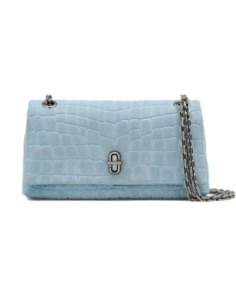 Marc Jacobs Mini-Tasche mit Kroko-Effekt - Blau Blau