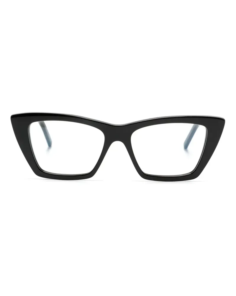 Saint Laurent Mica New Wave Brille - Schwarz Schwarz
