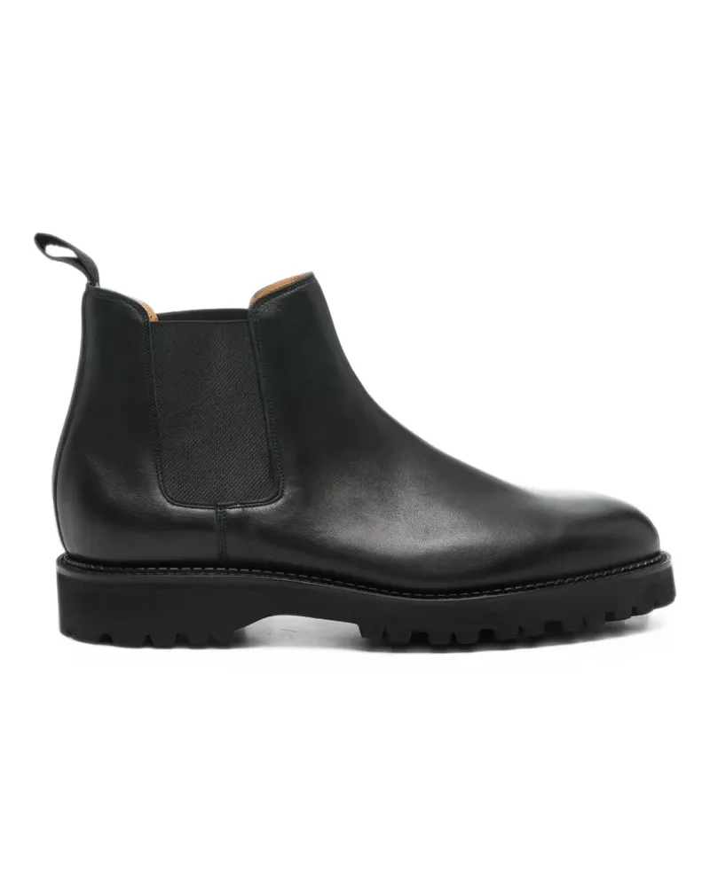 John Lobb Lawry Stiefeletten mit Stretchbund - Schwarz Schwarz