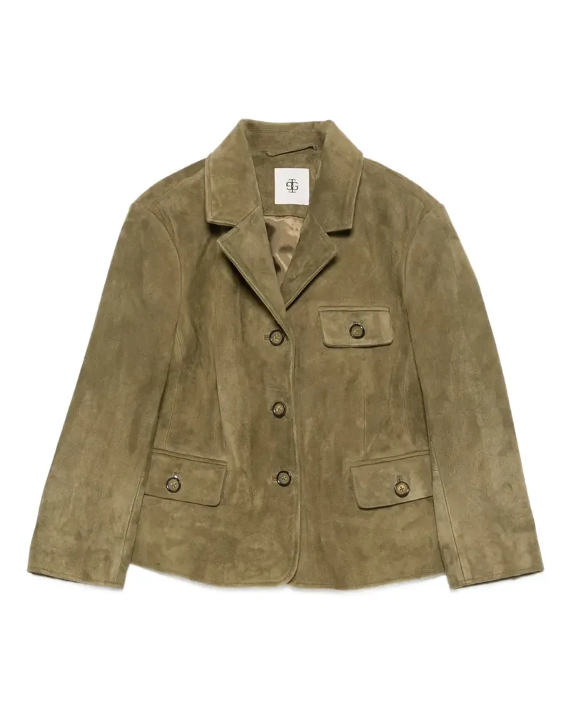 The Garment suede blazer - Grün Grün