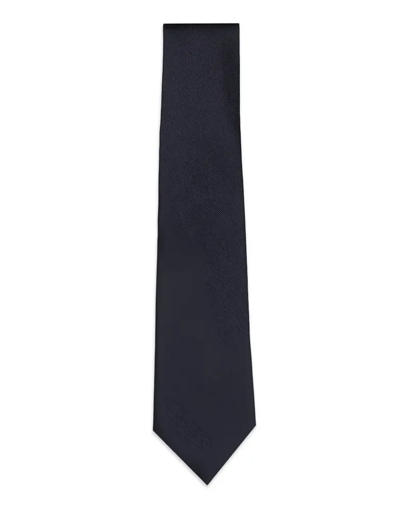 Isaia twill tie - Blau Blau