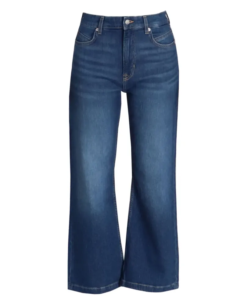 HUGO BOSS Klassische Cropped-Jeans - Blau Blau